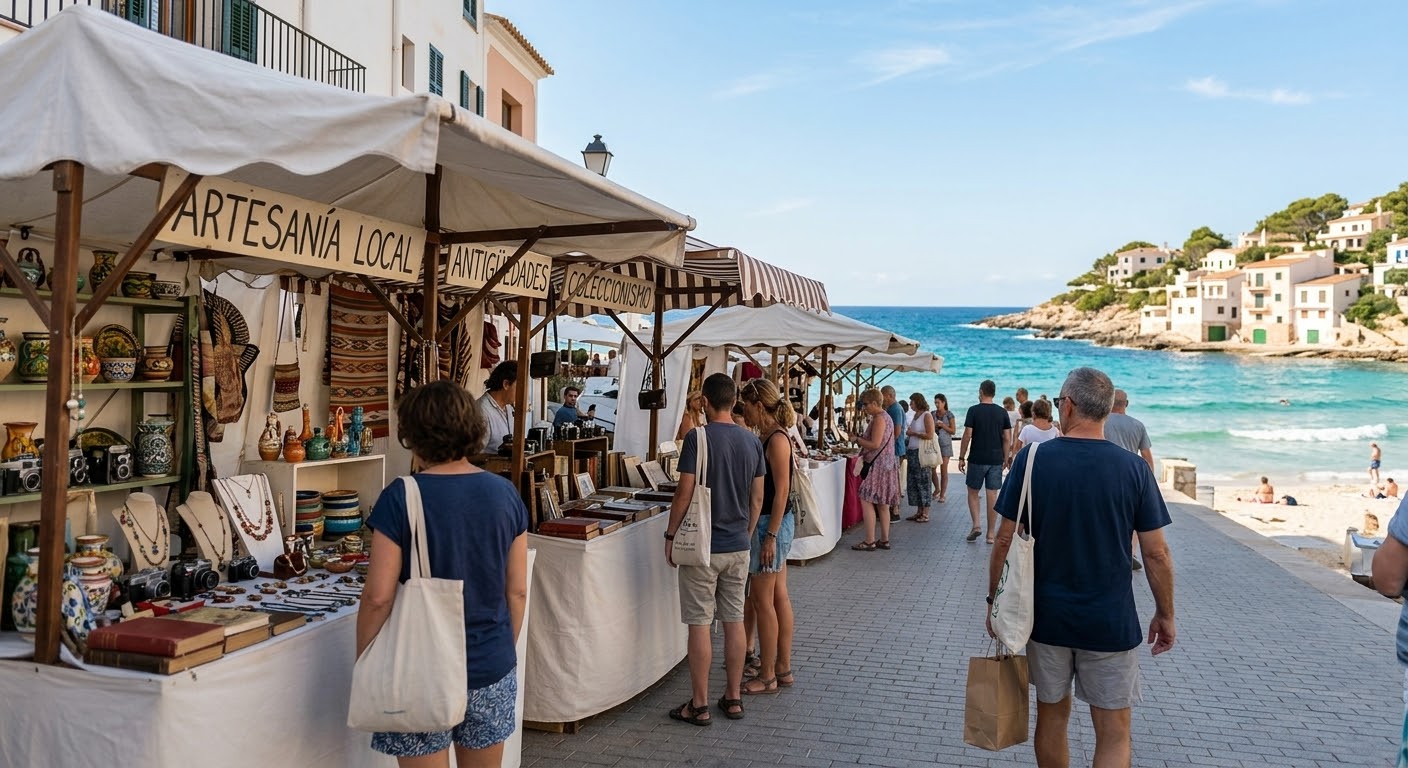Un Mercadillo y feria de Arte en Llafranc, ideal para inaugurar septiembre al aire libre